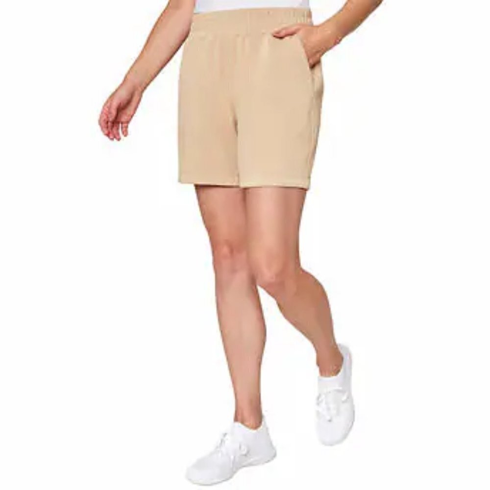 NEW Mondetta High-Rise Shorts | Tan